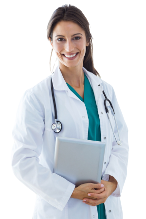 beautiful-young-female-doctor-looking-camera-office